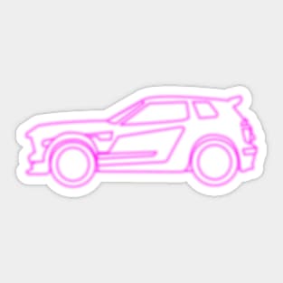 Fennec Neon (Must buy in black to enhance the glow) Sticker